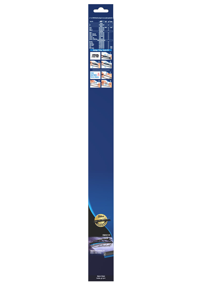 VALEO VAL574148 Ablaktörlő lapát